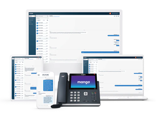 screenshot of Mango Voice